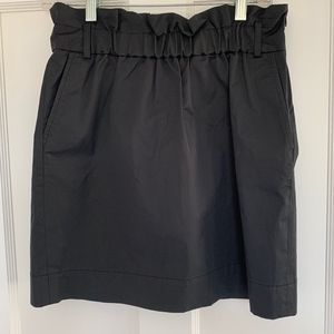 Banana Republic Stretch Black Skirt With Pockets